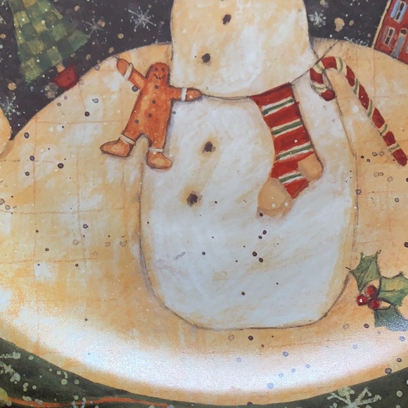 Holiday Plate By Certified International, Design By Susan Winget - Picture 4 of 11